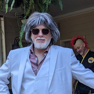 Fifi Mahoney's Custom Wig Kenny Rogers Halloween